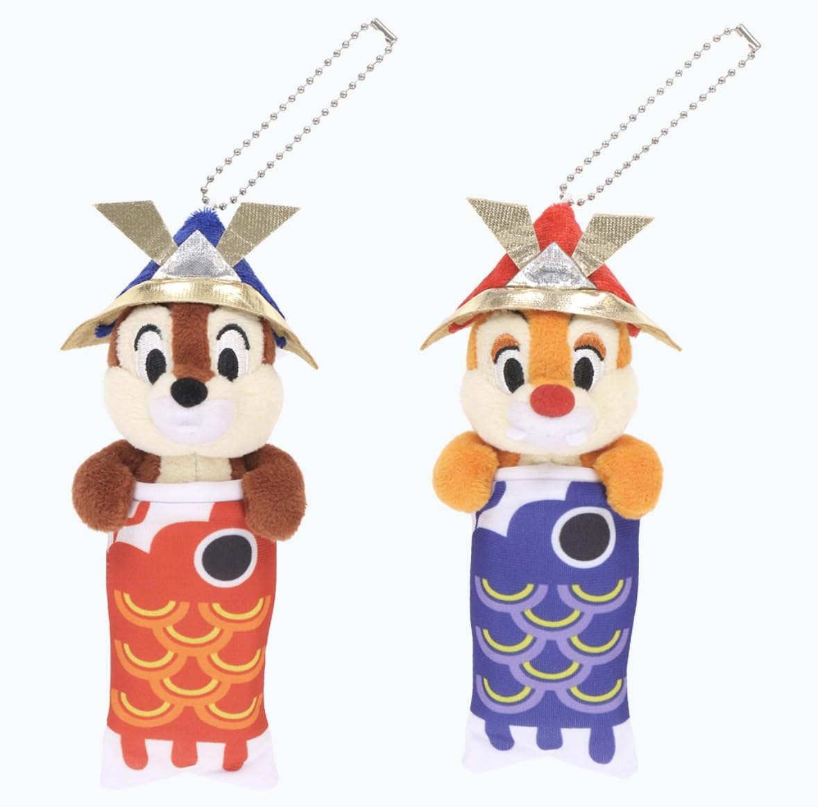 Amazon | チップ＆デール ぬいぐるみバッジ 2個セット